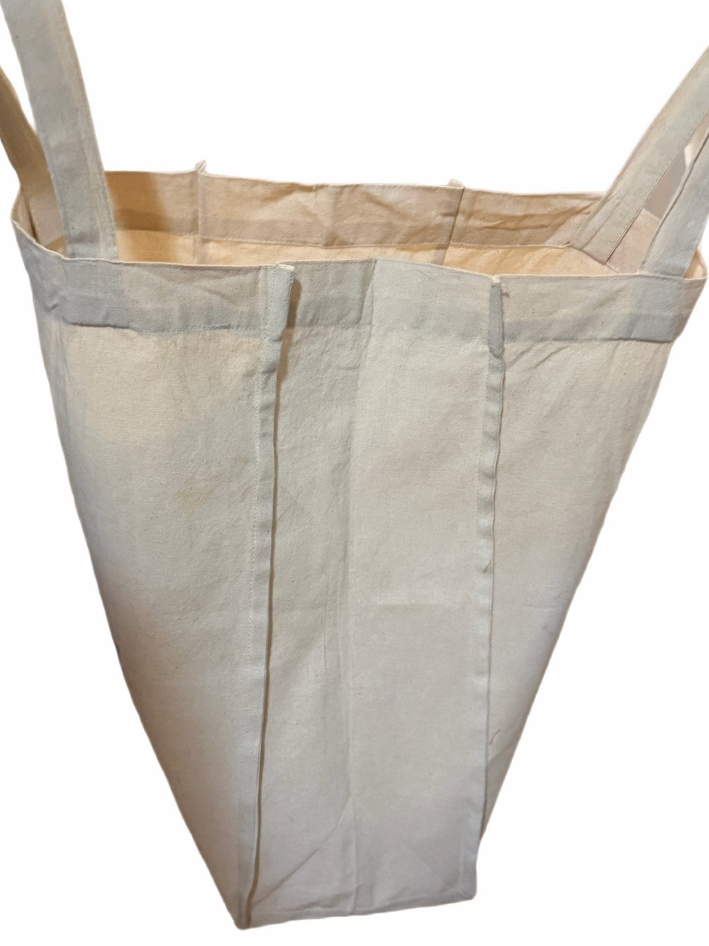 Authentic Gucci Canvas/Cotton Tote bag- labeled on both sides, very clean! - Picture 6 of 16